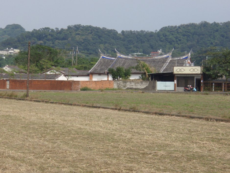 遠眺李騰芳古厝 攝影：鄭瑄頤