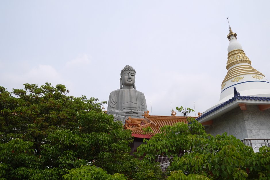 千佛山全台最大坐佛 攝影：旅遊王攝影組