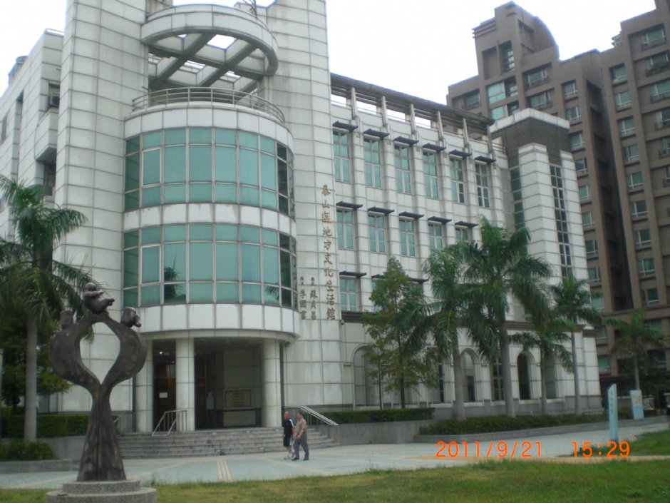 閱覽室外觀 攝影：新北市立圖書館