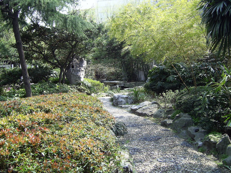 靜安公園-幽靜小路 攝影：陳李豪