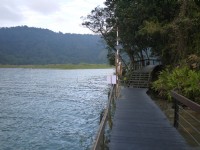 水蛙頭步道旁的大竹湖<br/> 攝影：旅遊王攝影組