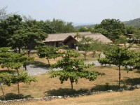 阿美族民俗村內的建築<br/> 攝影：老山羊部落格