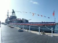 定情碼頭德陽艦園區<br/> 攝影：Louis
