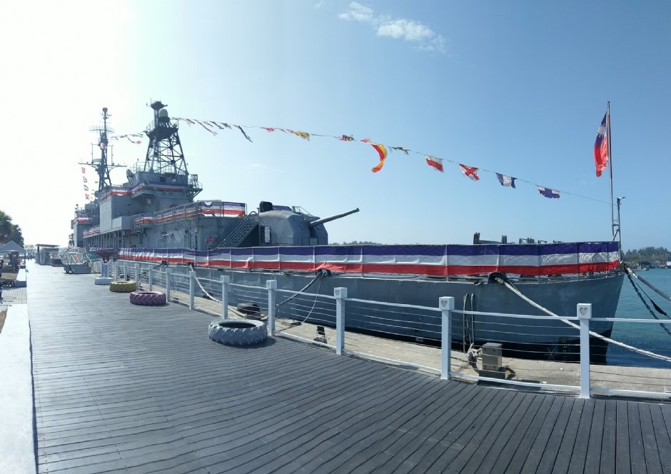 定情碼頭德陽艦園區 攝影：Louis