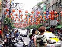 成排的燈籠<br/> 攝影：老山羊部落格