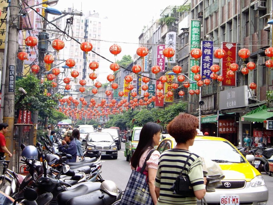 成排的燈籠 攝影：老山羊部落格