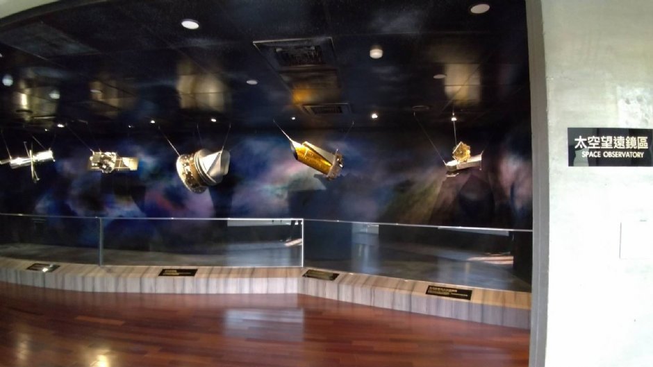 天文觀測館-太空望遠鏡區 攝影：南瀛天文館官網