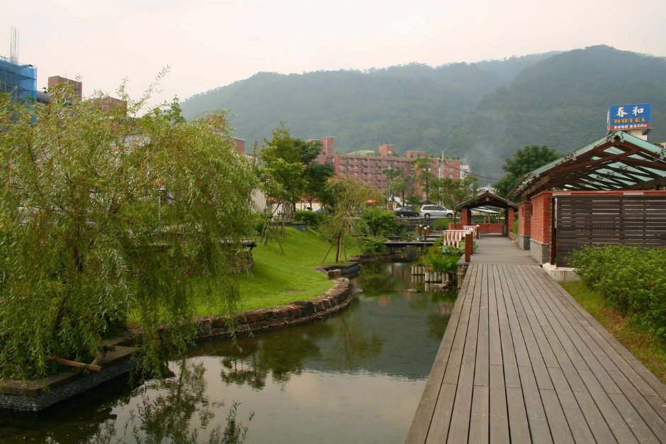 湯圍溝公園-溫泉溪 攝影：老山羊部落格