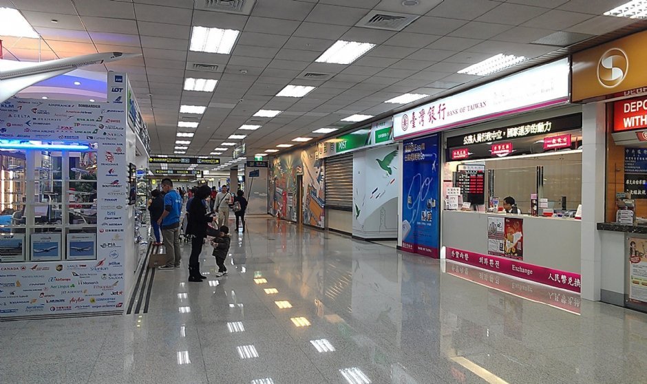 機場大廳 攝影：Eva隨手拍