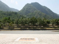 阿美族民俗村山巒景色<br/> 攝影：老山羊部落格