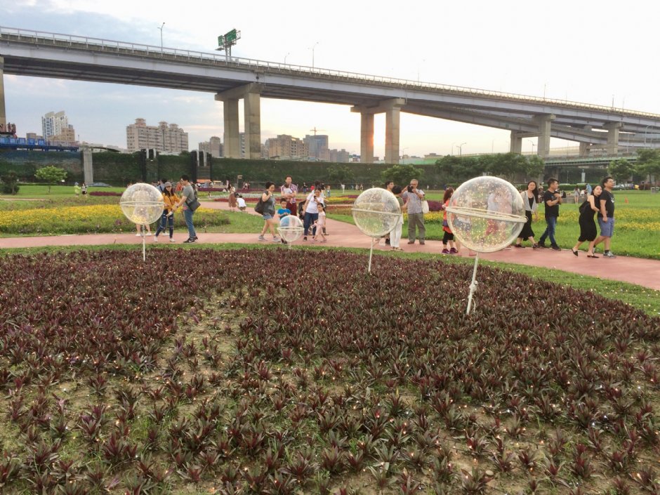 江翠礫間水岸公園 攝影：Eva隨手拍