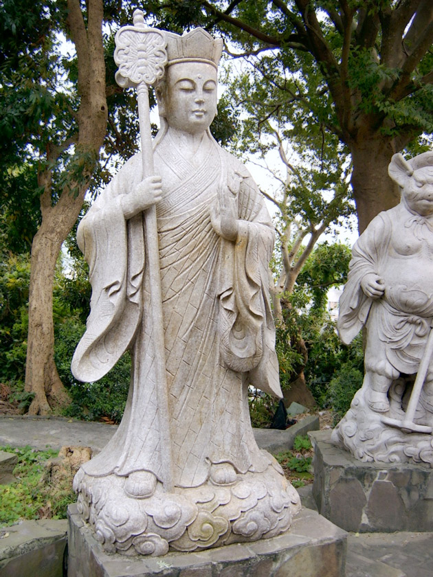大尊雕像-唐三藏神尊 攝影：曾婉玲