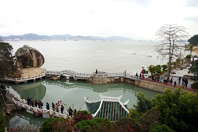 鼓浪嶼有海上花園的美稱 攝影：馮順