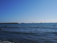 旗津海水浴場<br/> 攝影：三井