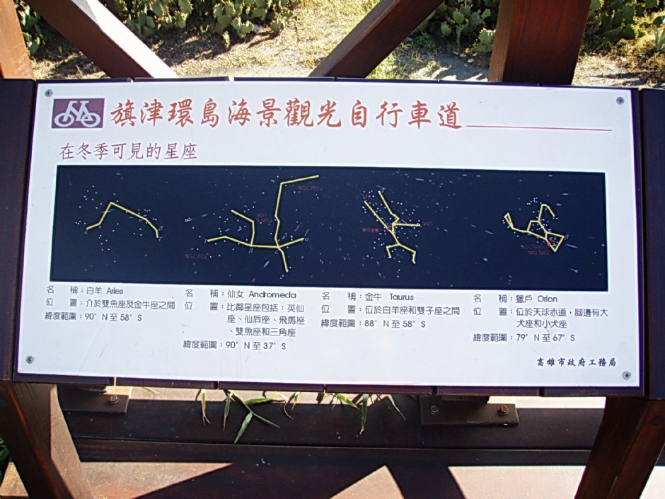 冬季星座图 摄影：鄭瑄頤