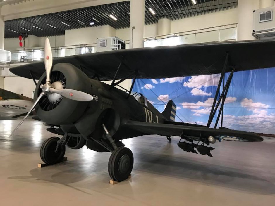 館內展示 攝影：航空教育展示館 提供