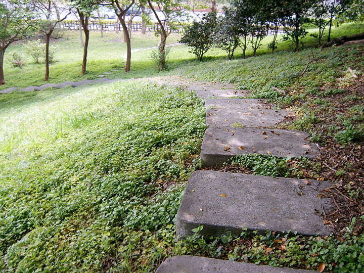 石階小徑遊園趣 攝影：曾婉玲