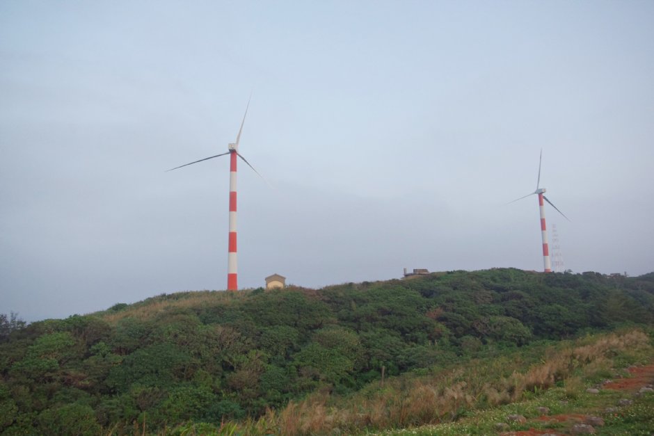 石門風力發電站 攝影：Eva隨手拍