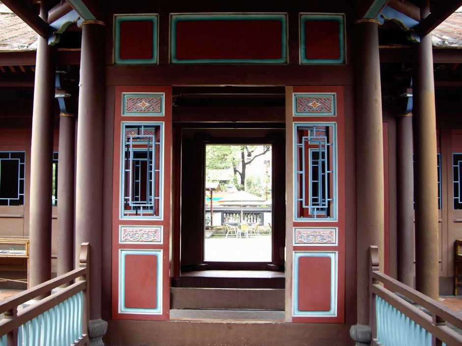 門內景色似圖 攝影：老山羊部落格