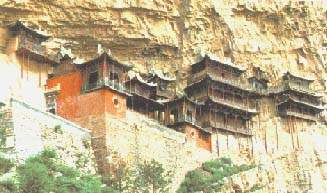 懸空寺 攝影：四川旅遊訊息網