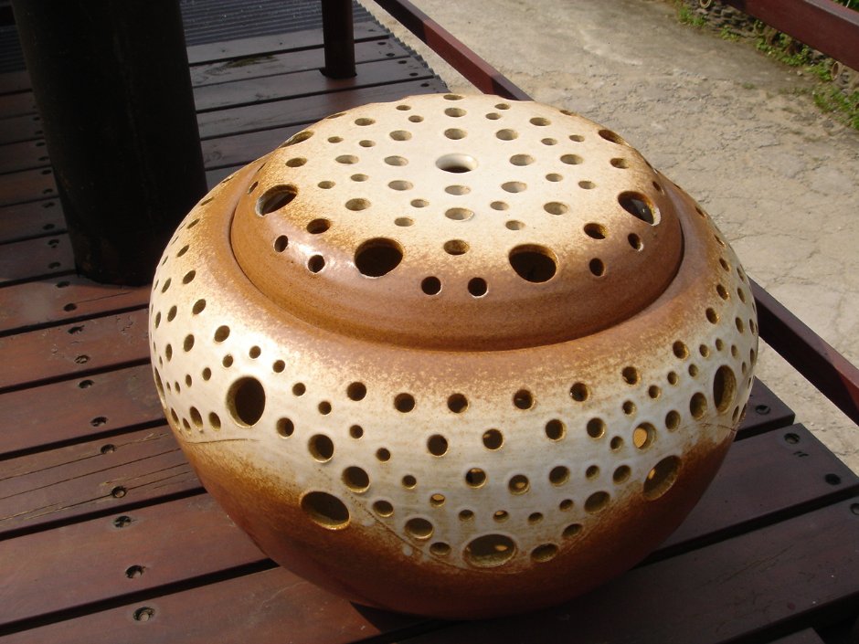 富有特色的陶藝作品 攝影：陳美吟
