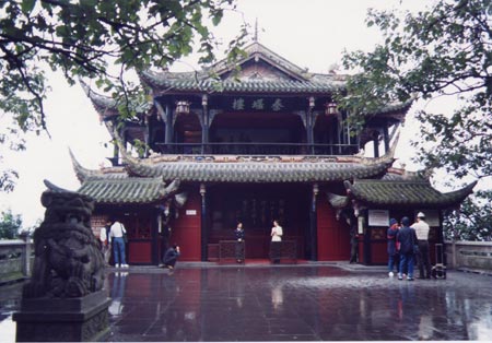 都江堰二王廟-01 攝影：台灣中國旅行社