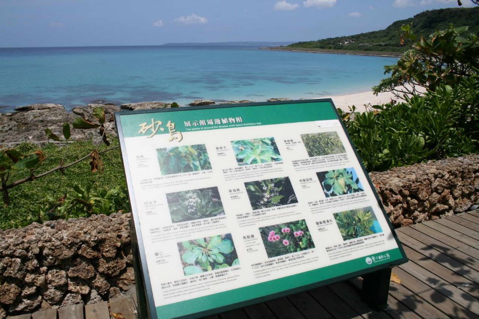 砂島展示館周邊林相介紹 攝影：老山羊部落格