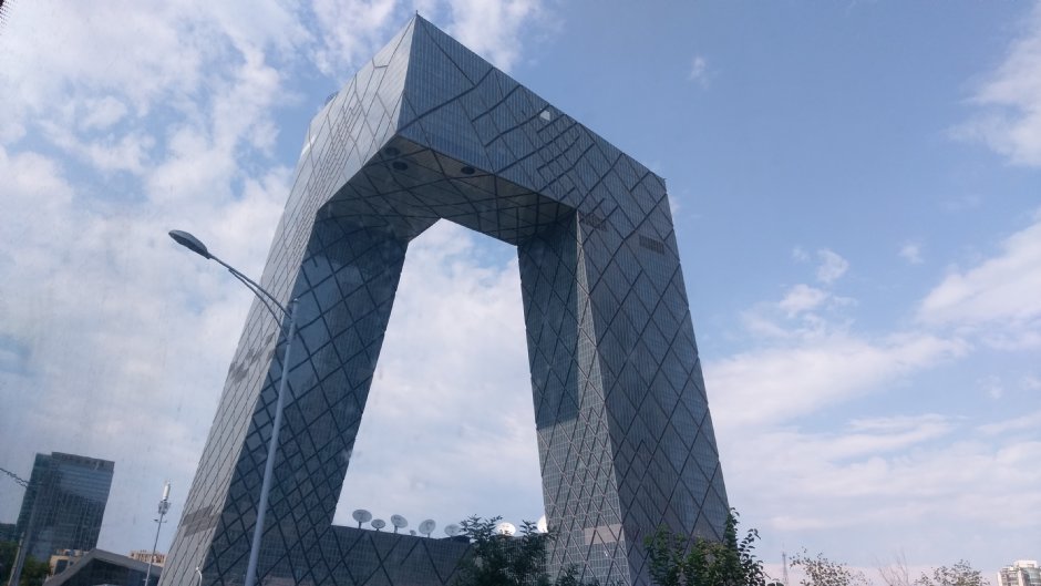 央視大樓 攝影：Eva隨手拍