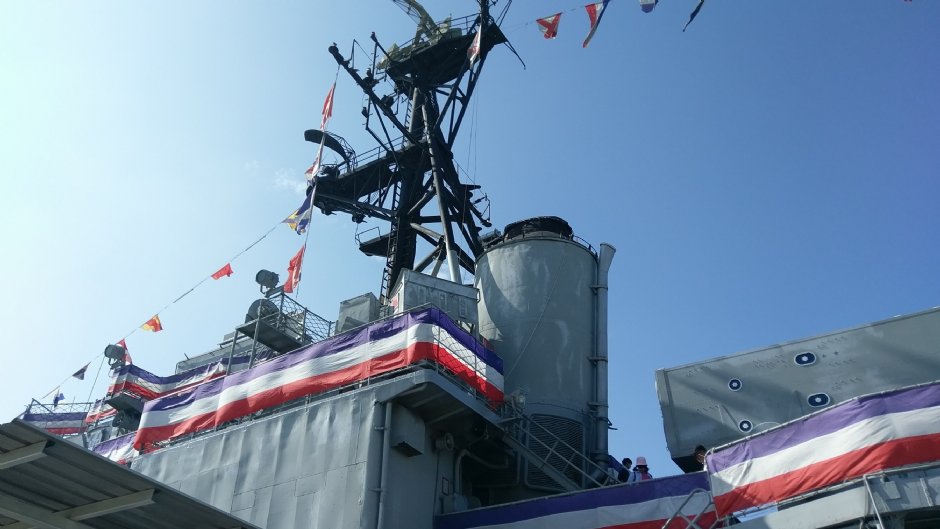定情碼頭德陽艦園區 攝影：Louis
