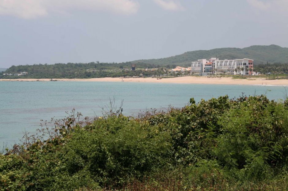 由中心向海岸眺望 攝影：老山羊部落格