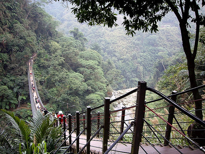 竹山天梯 攝影：Eva隨手拍