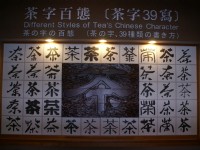 茶字百態<br/> 攝影：Eva隨手拍