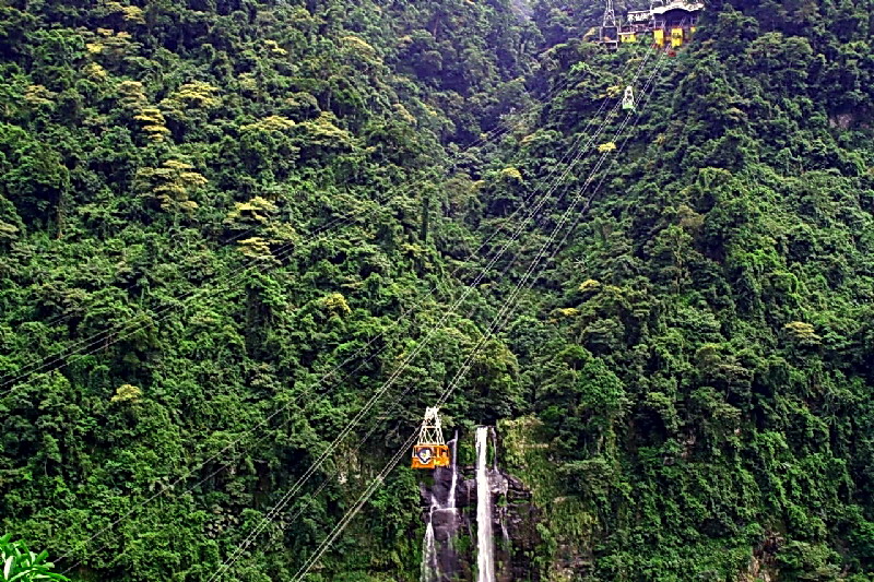 烏來空中纜車 攝影：老山羊部落格