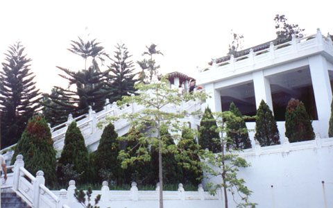 蓮因寺一景 攝影：南投縣政府
