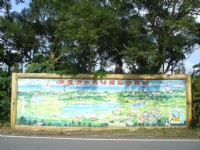無尾港水鳥保護區導覽圖<br/> 攝影：余燕鳳
