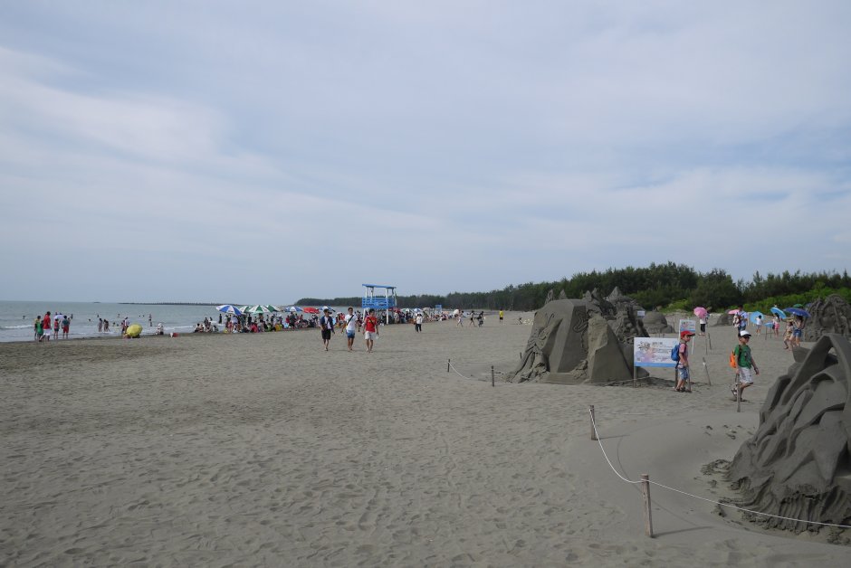 馬沙溝沙雕展 攝影：三井