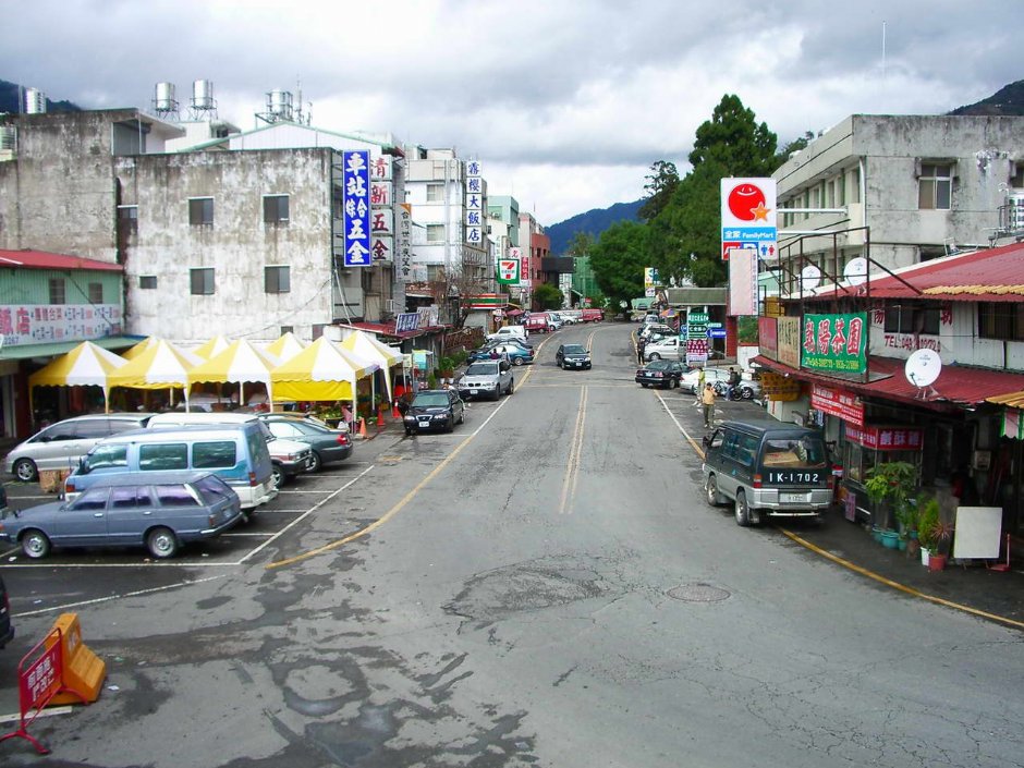 霧社街景 攝影：老山羊