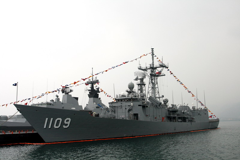 1109張騫軍艦 攝影：陳銘祥
