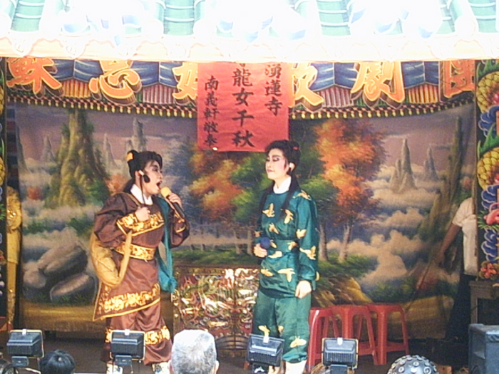 廟口歌仔戲表演 攝影：李曉雯