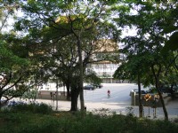 金獅湖風景區保安宮後院<br/> 攝影：三井