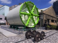 實體潛盾機展示<br/> 攝影：桃園市政府觀光旅遊局