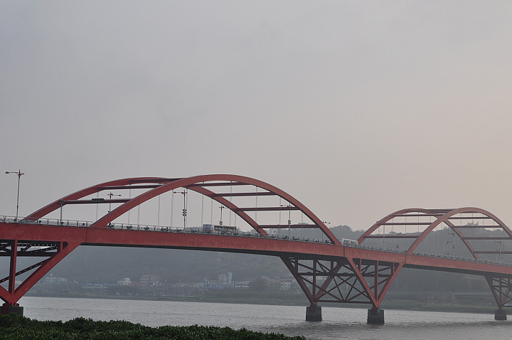 遠觀關渡大橋 攝影：kavin