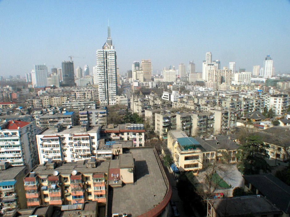 南京市鳥瞰 攝影：馮順