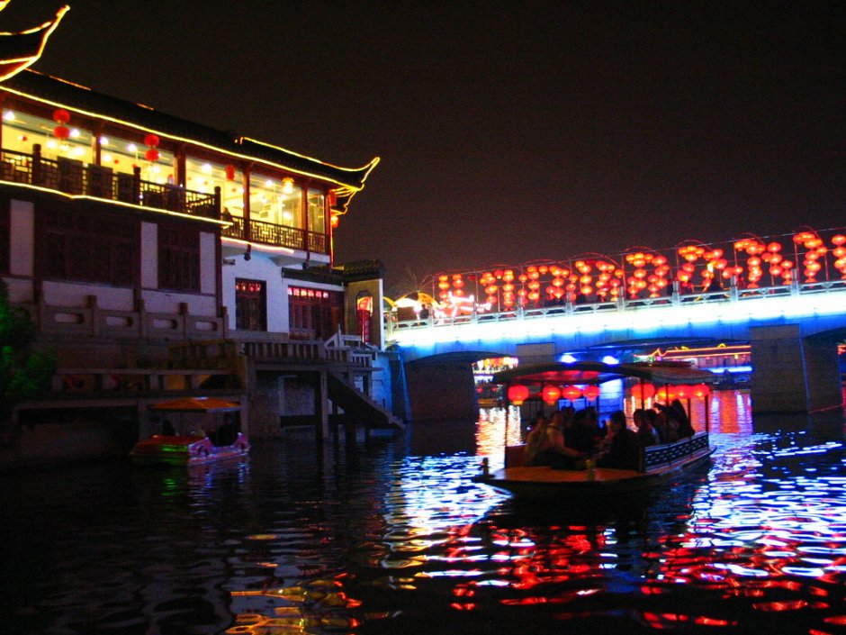 秦准夜景 攝影：馮順