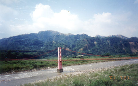 雙十吊橋一景 攝影：南投縣政府