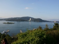 玄光寺眺望日月潭及拉魯島<br/> 攝影：Eva隨手拍