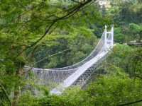 舊溪口吊橋(新吊橋已整建並於2018年重新開放)<br/> 攝影：簡時強
