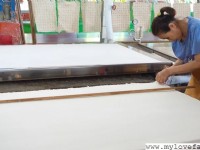 烘紙程序<br/> 攝影：Chiang 提供