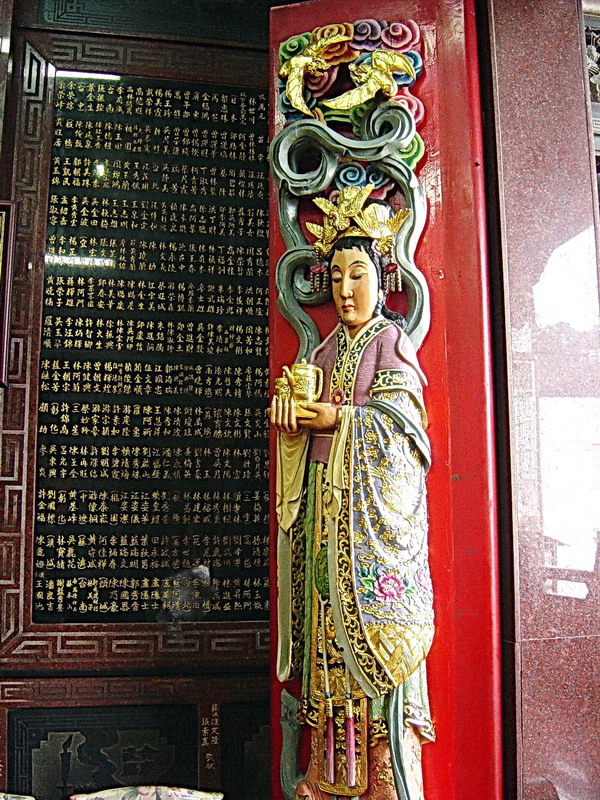 媽祖廟特有的門神 攝影：孫菽蔓
