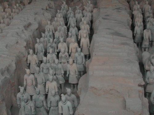 兵馬俑一景 攝影：到處走走到大陸-1